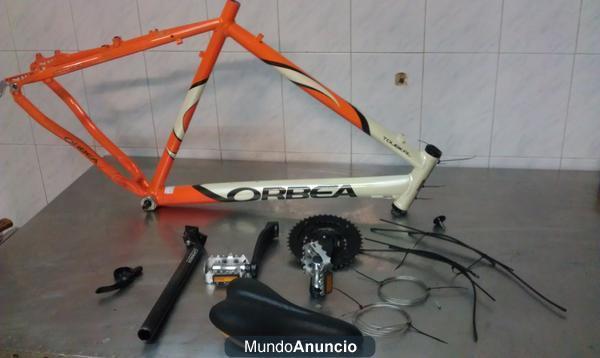 Cuadro Orbea 2009 Aluminio+Extras