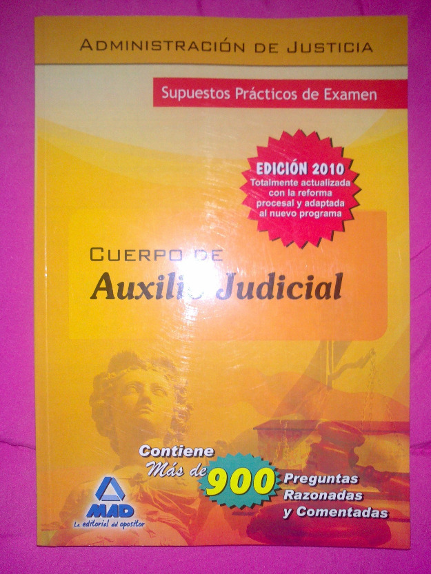 Vendo libros auxilio judicial