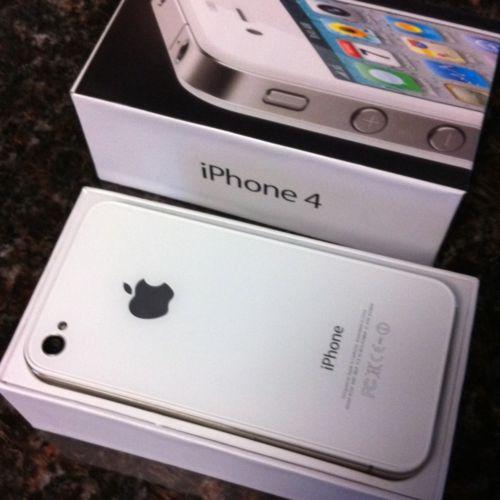 Apple iPhone 4 Blanco (32 GB) (Negro)