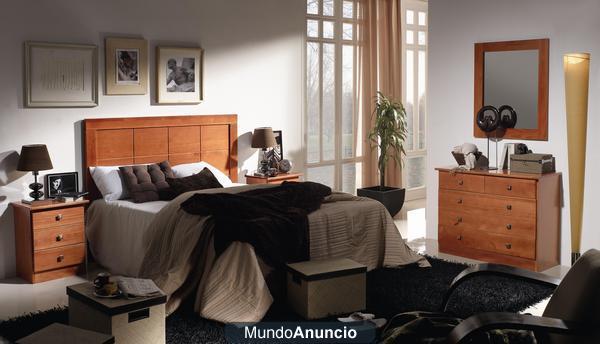 DORM ITORIO MACIZO EN COLOR CEREZO NUEVO DE FABRICA