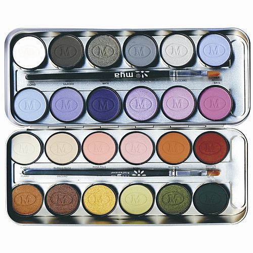 Paleta 24 Sombras al Agua Profesional Mya