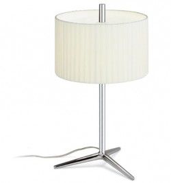 Vibia Sobremesa bajo plis crom.p beige - iLamparas.com