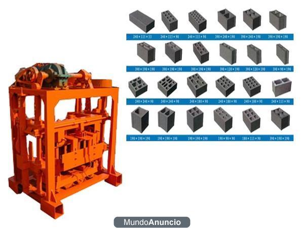 MAQUINA DE HACER BLOQUES (PONEDORA)