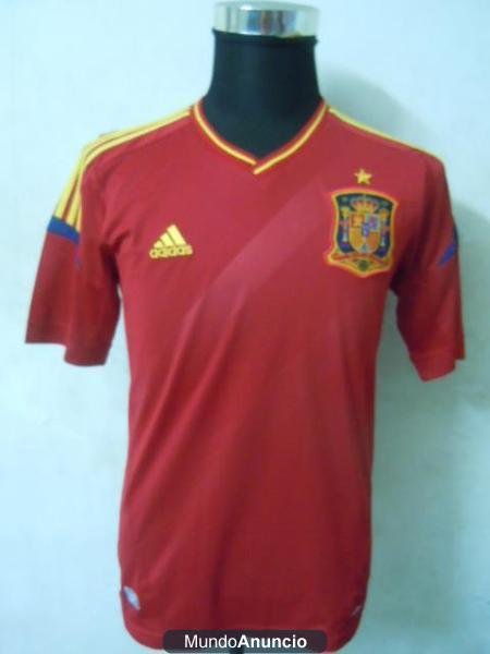 CAMISETAS SELECCION ESPAÑOLA 2012-2013 35 EUROS GASTOS DE ENVIO INCLUIDOS