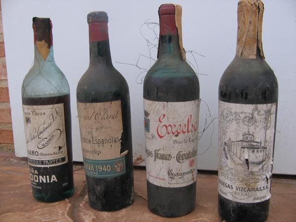 vendo 4 botellas de vino (Coleccionistas)