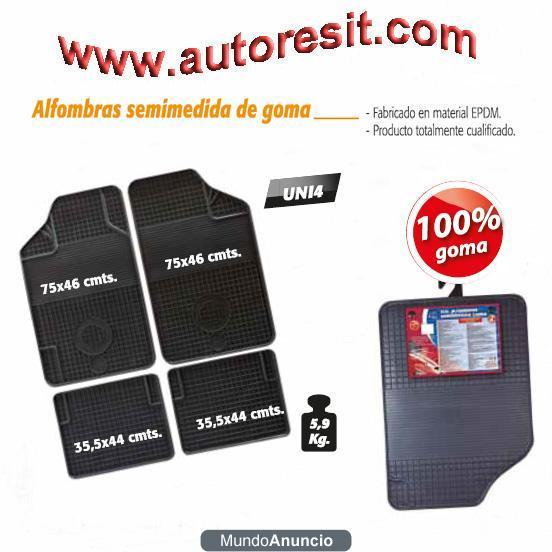 ACCESORIOS ALFOMBRA MOQUETA PARA AUTOMOVIL, AUTORESIT ALFOMBRA DE MOQUETA Y GOMA PARA TURISMOS, ACCESORIOS ALFOMBRA DE G