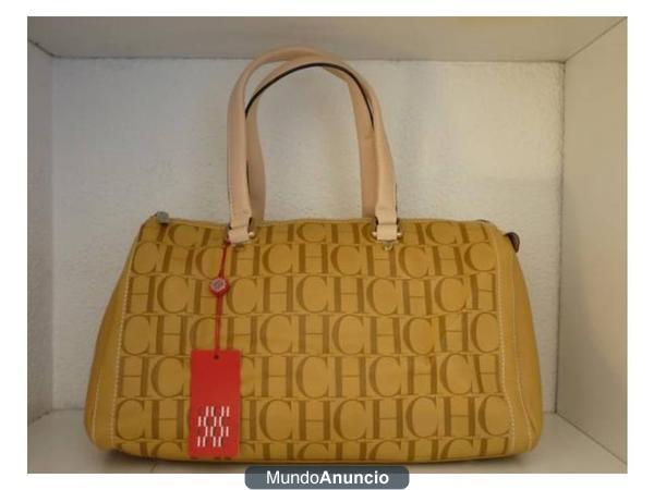 BOLSO ANDY CAROLINA HERRERA COLOR MOSTAZA