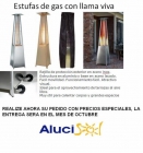 Estufa para terrazas de gas (Alucisol) - mejor precio | unprecio.es