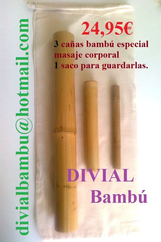 Kit  Bambuterapia: 24,95 euros