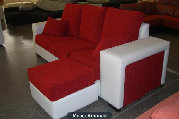 SOFA 3 PLAZAS CON CHAISE LONG PARTIDA