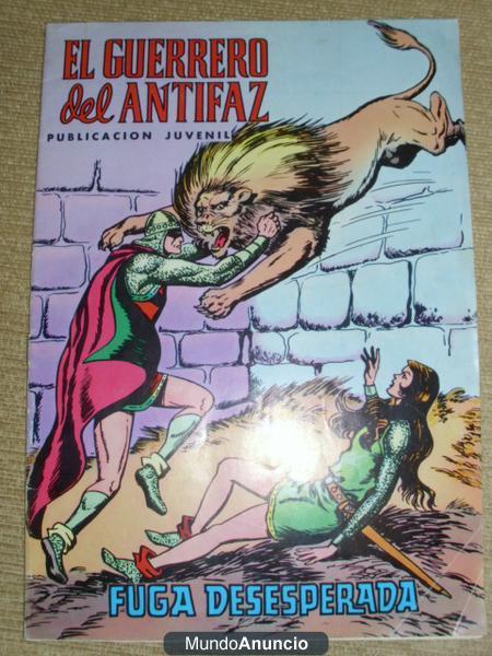 Vendo 2 comic EL GUERRERO DEL ANTIFAZ