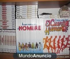 VENDO COLECCION DE ERASE UNA VEZ EL HOMBRE Y ELCUERPO HUMANO: VENDO LA COLECCION COMPL