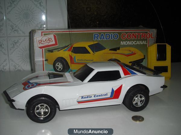 COCHE R/C MONOCANAL-RICO-CORVETTE-AÑOS 70