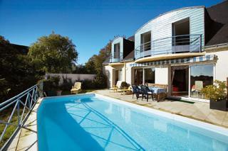 Villa : 8/8 personas - piscina - vistas a mar - quiberon  peninsula de quiberon  morbihan  bretana  francia