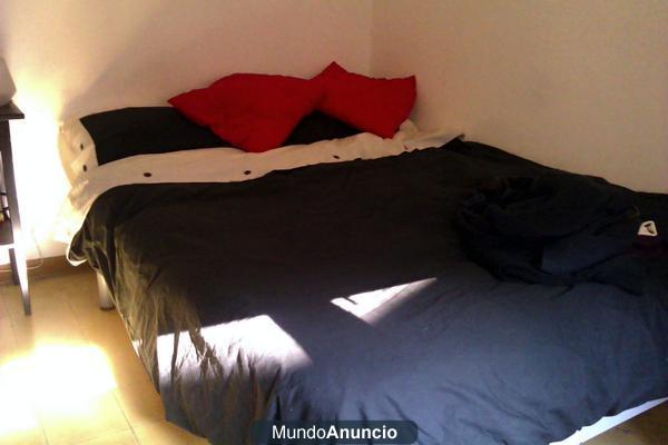 200 € - CAMA MATRIMONIO + SOMIER + NÓRDICO, EN PERFECTO ESTADO (SANT ANTONI - RAVAL)