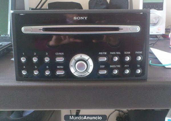 Radio Sony Modelo Ford 6 cd\'s