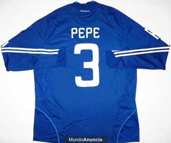 Vendo camiseta Real Madrid USADA por PEPE 3.