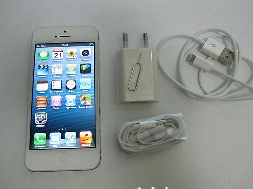 Apple iphone 5 32gb blanco libre original