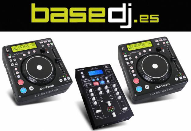 PACK DJ TECH REPRODUCTOR USOLO USB + MIXER UM 120 - - - BASEDJ TORREMOLINOS