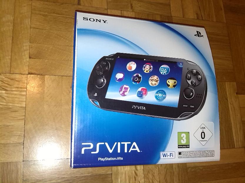 psp vita, con targeta y juego. oferton