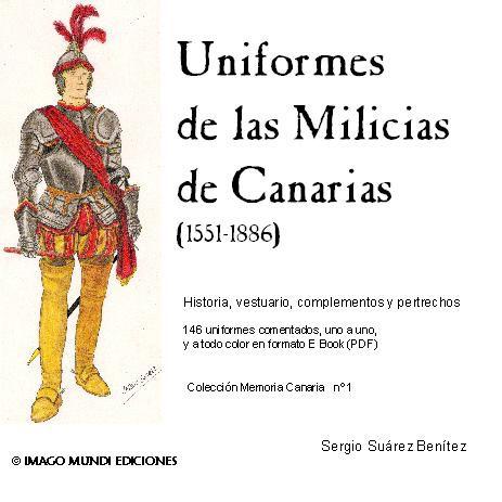 Libro de uniformes antiguos de Canarias