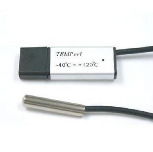 Termometro usb con sonda captura temperatura en el pc