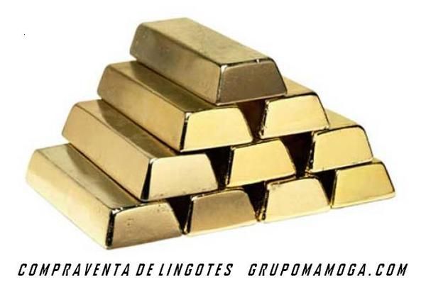 VENTA   DE  ORO  BANCARIZADO EN LINGOTES  EN ESPAÑA