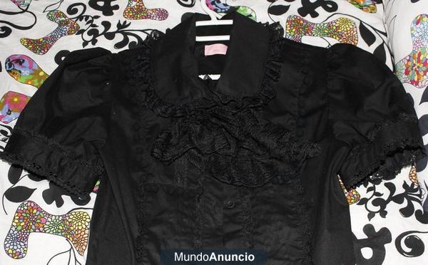 Vendo camisa gótica negra!