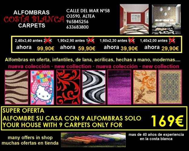 ALFOMBRE SU HOGAR A PRECIOS INCREIBLES