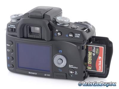 camara relfex sony alfa 100