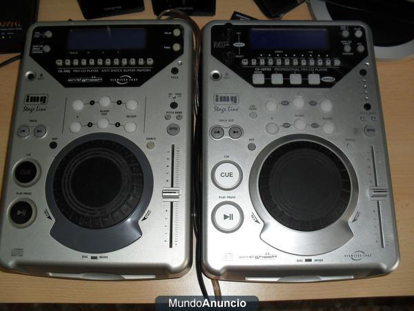 IMG STAGE LINE - CD 30DJ Y CD 40DJ