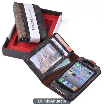 Funda Book tipo Libro para iPhone 4 y 4S