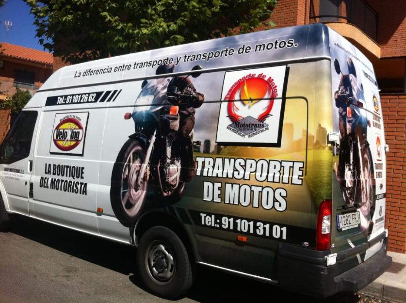 Necesita transportar su moto   MOTOTRANS