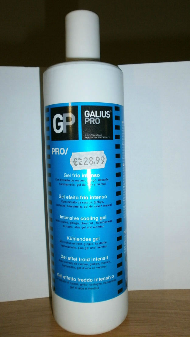 Gel frío intenso Galius Pro