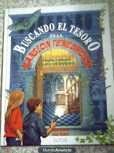 LIBRO BUSCANDO EL TESORO EN LA MANSION