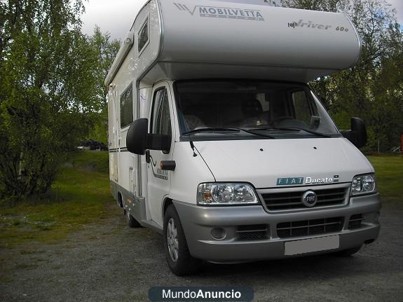 Auto caravane Mobilvetta Fiat Ducato