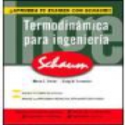Termodinámica para ingenieros (SCHAUM) - mejor precio | unprecio.es