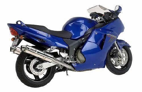 ESCAPE DEVIL RACER INOX HONDA CBR XX + X11 1997-