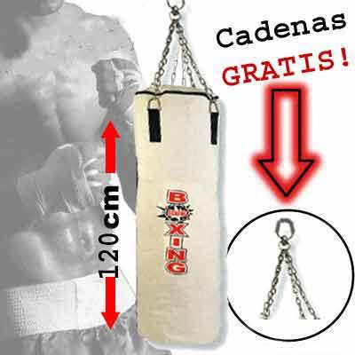 GRAN SACO DE BOXEO PROFESIONAL + CANDENAS TECHO GRATIS (enviamos a toda España)