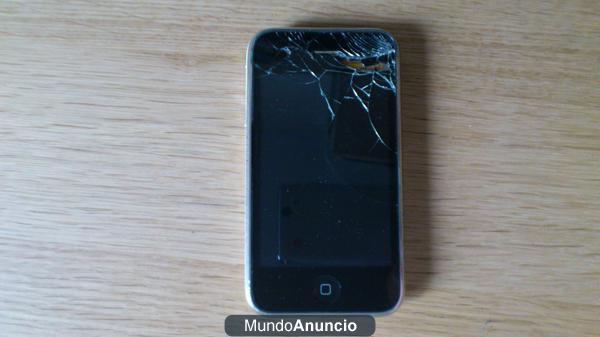 vendo iphone 3gs con pantalla rota