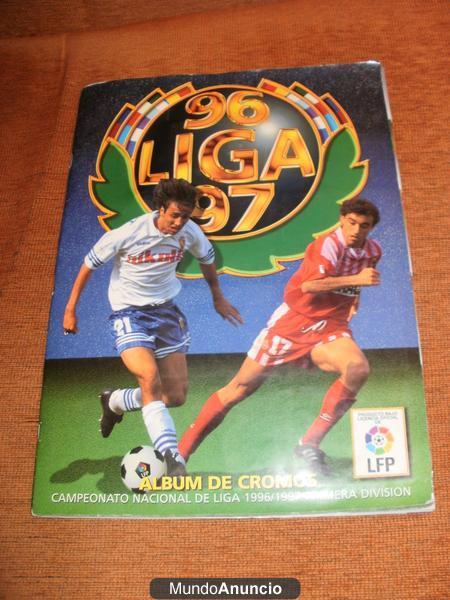 Vendo Album futbol 96/97 completo