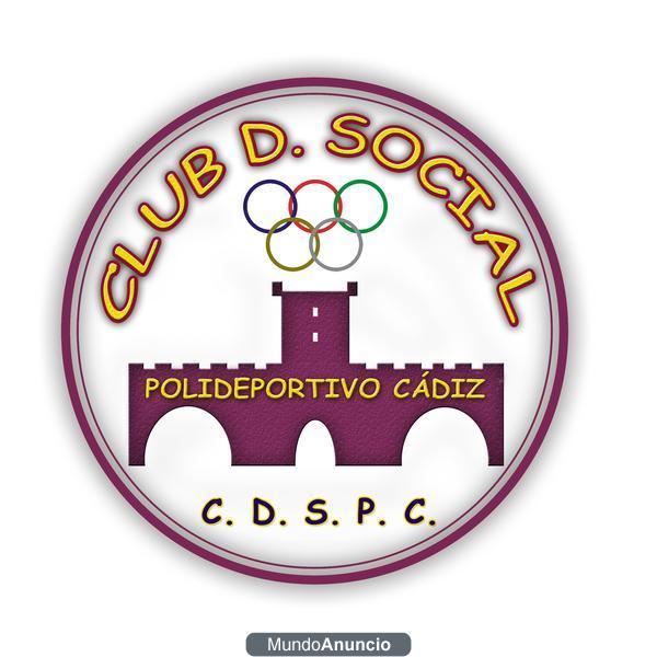 SI QUIERES JUGAR AL FUTBOL CON EL POLIDEPORTIVO CADIZ INSCRIBETE