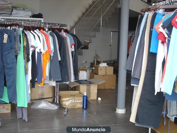 ROPA DE MARCA. STOCK. 7.000 PIEZAS.