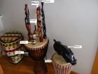 vendo los articulos de decoracion de mi casa y dos djembe buena calidad. - mejor precio | unprecio.es