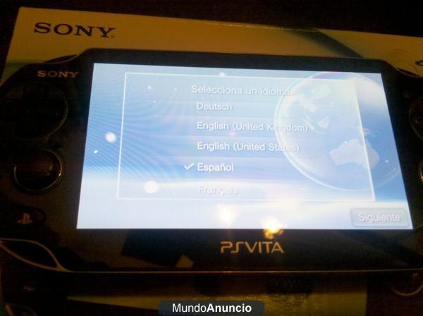 Psp Vita + 4 Gb Memoria - WiFi - Como nueva