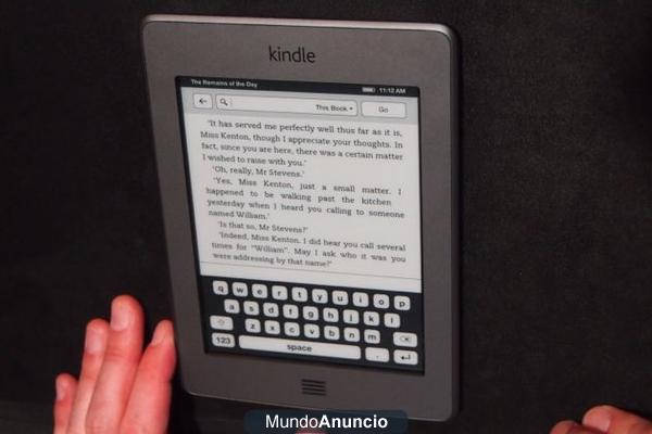 Vendo libro electrónico Touch Kindle