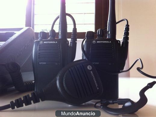 VENDO WALKIES MOTOROLA GP 344 UHF