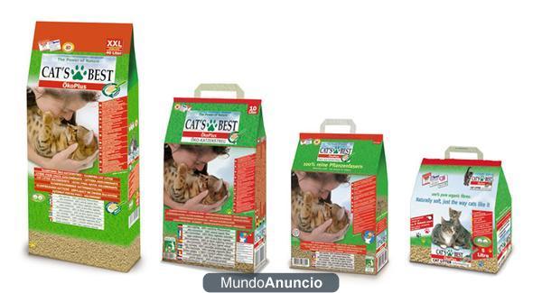 Lecho ecológico para gatos Oko Plus