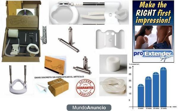 alargador de pene. ProExtender® Sistem.  Made in USA.