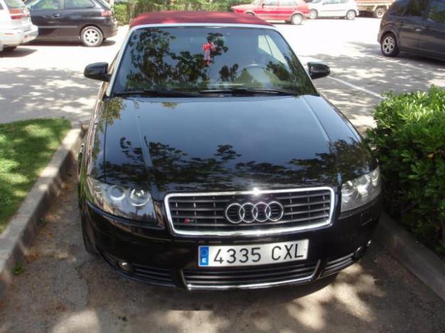 2004 Audi A4 cabrioleT 2.5 tdi negro